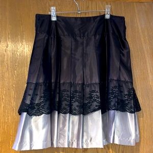 Worthington Black Lace Skirt